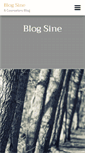 Mobile Screenshot of blog-sine.com