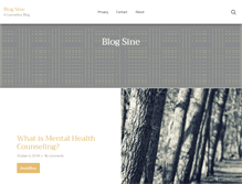 Tablet Screenshot of blog-sine.com